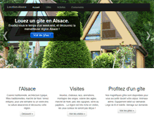 Tablet Screenshot of location-alsace.net